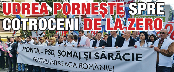 Udrea porneste spre Cotroceni de la zero