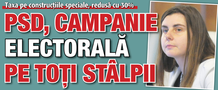 PSD, campanie electorala pe toti stalpii