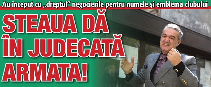 Steaua da in judecata Armata!