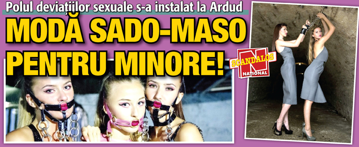 Scandalos! Moda sado-maso pentru minore!