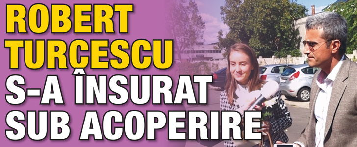 Robert Turcescu s-a insurat sub acoperire