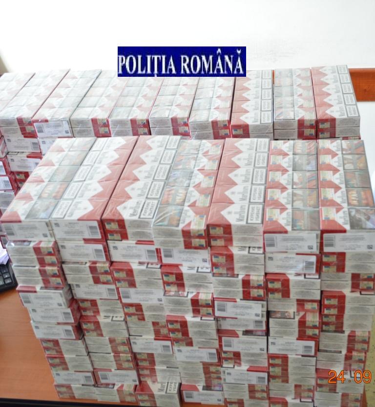 Prins cu casa si masina pline cu tigari. Un barbat de 57 de ani a fost retinut, fiind acuzat de contrabanda!