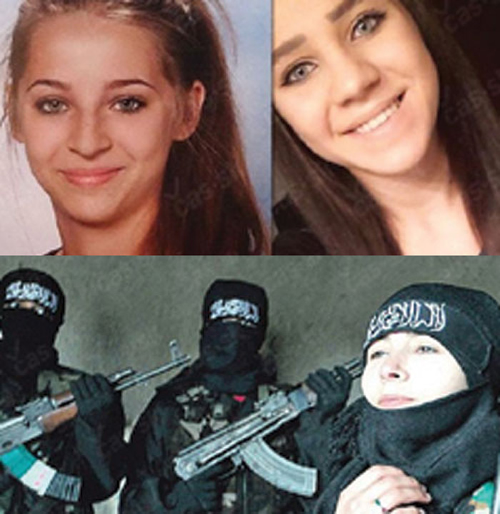 Doua adolescente din Austria au fugit in Siria ca sa se joace de-a mama, de-a tata si de-a jihadistii