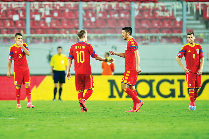 Romania, pe 26 in clasamentul FIFA