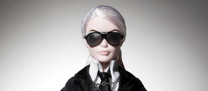 A aparut papusa Barbie  Lagerfeld