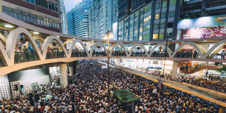 manifestation-dmocratie-hong-kong - Ziarul National