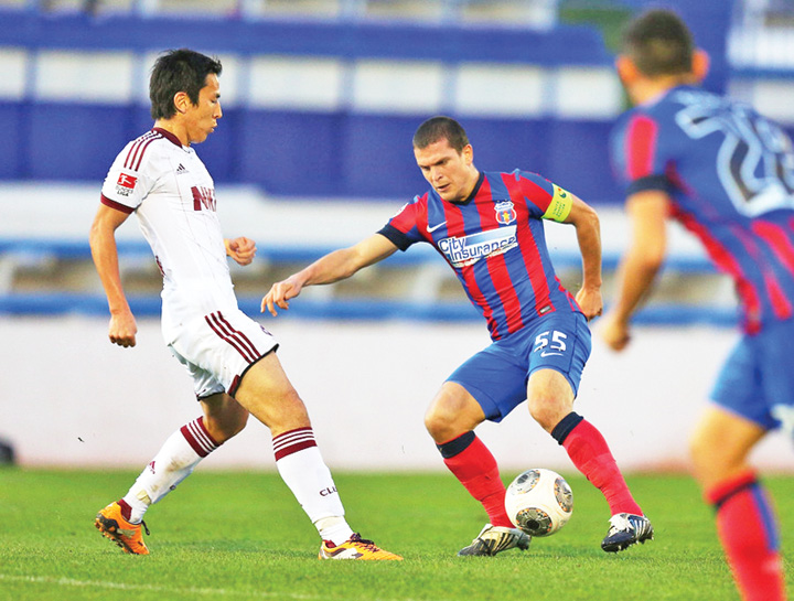 Bourceanu intra cu Dinamo Kiev