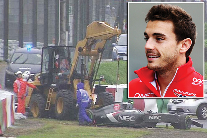 Jules Bianchi a vazut moartea cu ochii in Japonia