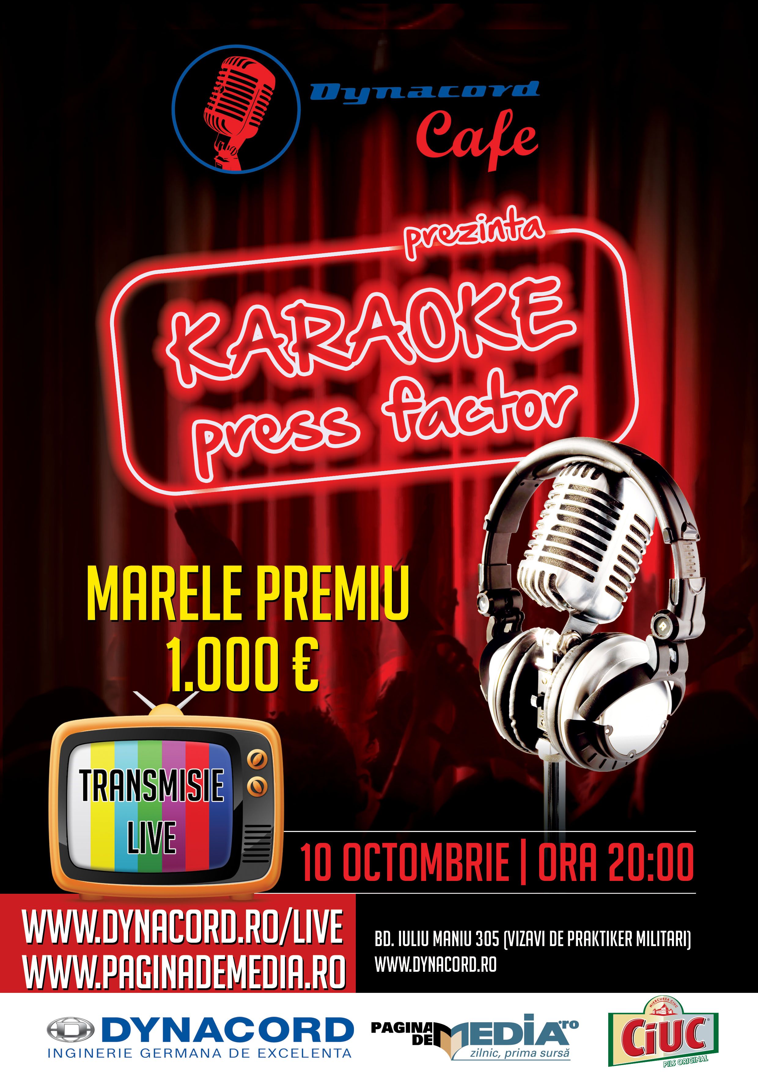 Esti jurnalist si iti place sa canti? Inscrie-te la Karaoke Press Factor!
