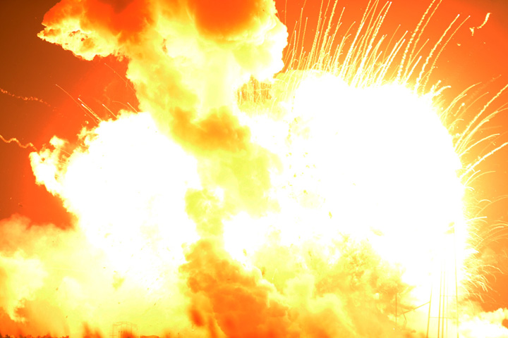 Racheta NASA ce aproviziona Statia Orbitala Internationala a explodat dupa lansare