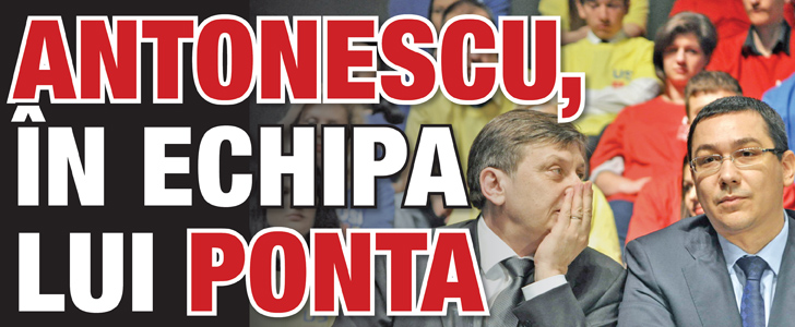 Crin Antonescu, in echipa lui Victor Ponta