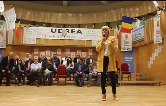Udrea, la Sibiu: Pot sa-l inving pe Victor Ponta si demonstrez lucru acesta de 10 ani
