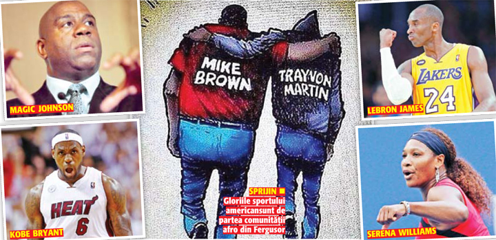 Sportivii negri, revoltati si solidari cu fratii din Ferguson