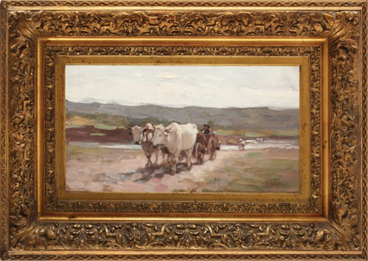 Nicolae Grigorescu Car cu boi - Ziarul National