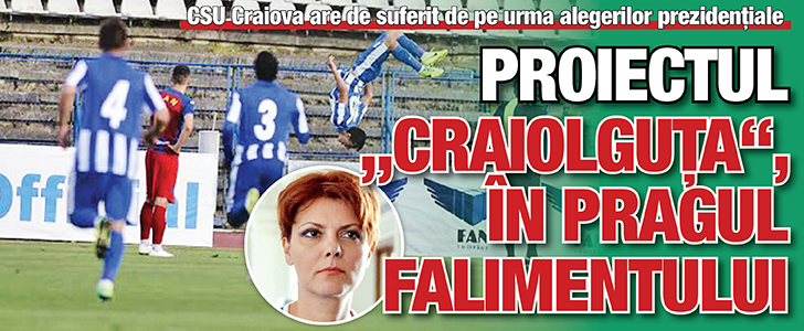Proiectul „CraiOlguta”, in pragul falimentului