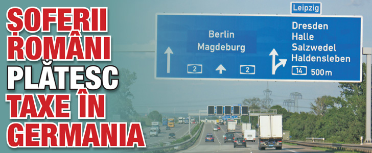 Soferii romani platesc taxe in Germania