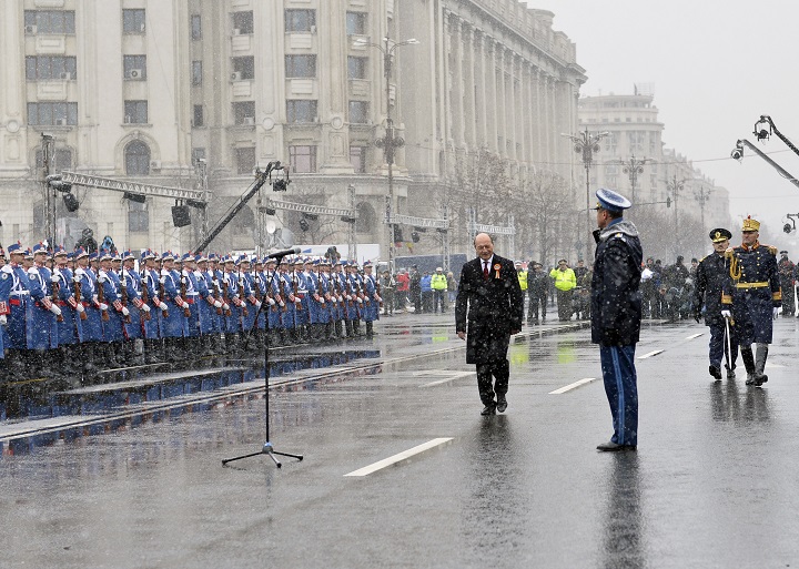 Romanii au sarbatorit Ziua Nationala in liniste