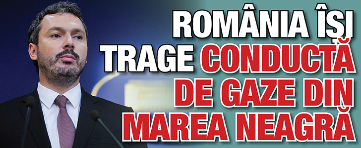 Romania isi trage conducta de gaze din Marea Neagra