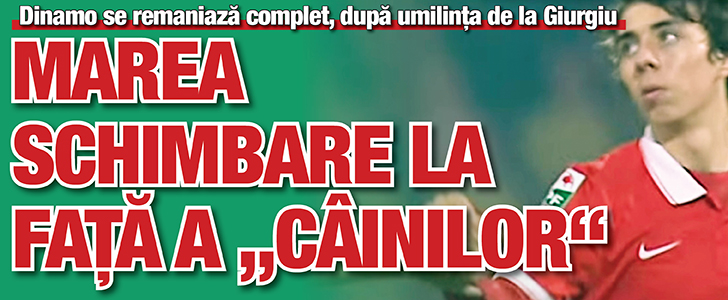 Marea schimbare la fata a „cainilor”