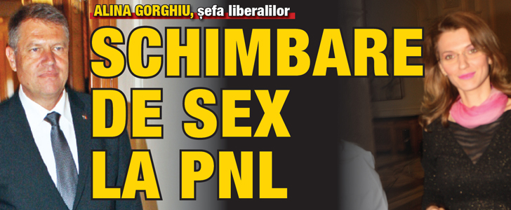 Schimbare de sex la PNL. Alina Gorghiu, sefa liberalilor