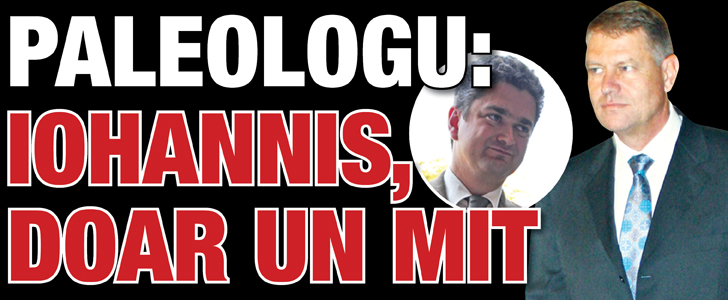 Paleologu: Iohannis, doar un mit