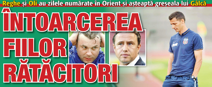 Intoarcerea fiilor ratacitori. Reghe si Oli vaneaza postul lui Galca!