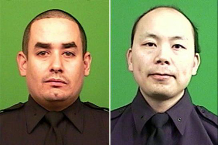 Vendeta americana: Doi politisti albi impuscati de un negru la New York