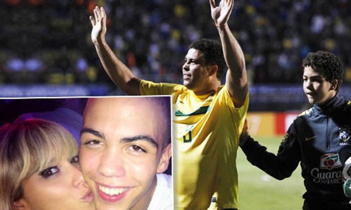 Minor fiind, fiul marelui Ronaldo agata educatoare majore prin cluburi!