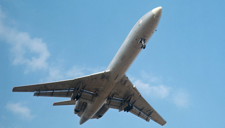 Tu-154M are liber deasupra SUA