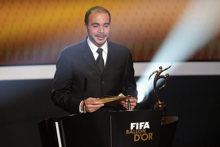 Printul Iordaniei candideaza la sefia FIFA