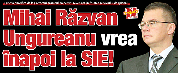 MRU vrea inapoi la SIE!
