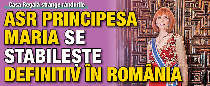 ASR Principesa Maria se stabileste definitiv in Romania