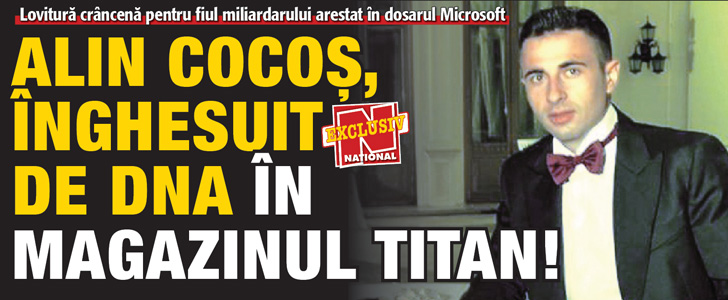 Alin Cocos, inghesuit de DNA in magazinul Titan!