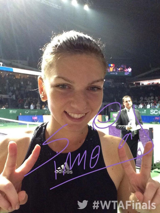 Halep va juca si in 2015 la Turneul Campioanelor