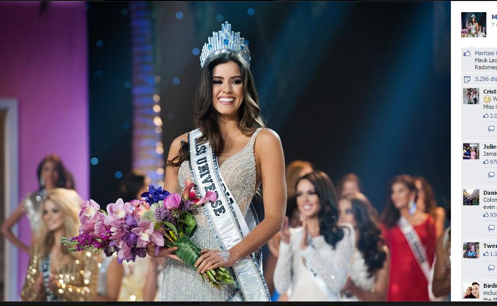 A fost aleasa noua Miss Universe: Are 22 de ani si e din Columbia! (VIDEO)