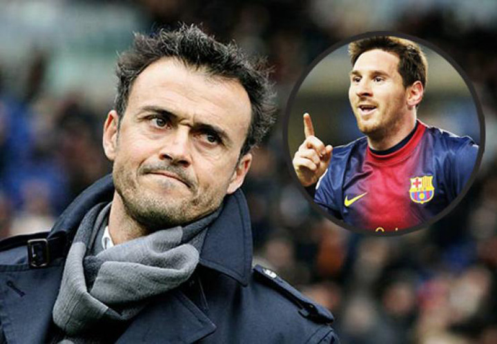 Messi, la cutite cu Luis Enrique