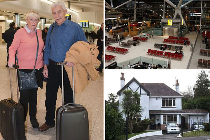 Viata in aeroport. Un cuplu din Marea Britanie a ajuns sa traiasca prost, ca-n filmele bune!