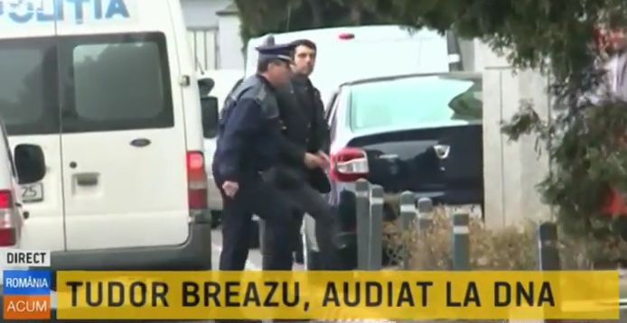 Tudor Breazu, adus din nou la audieri la sediul DNA