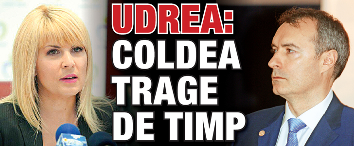 Udrea: Coldea trage de timp