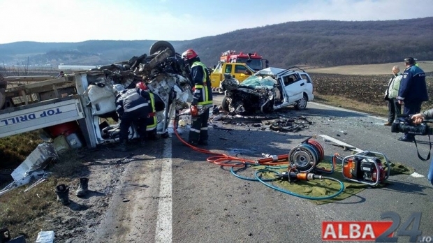 Accident teribil pe DN1