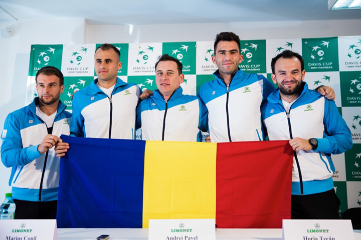 Romania – Slovacia in Cupa Davis