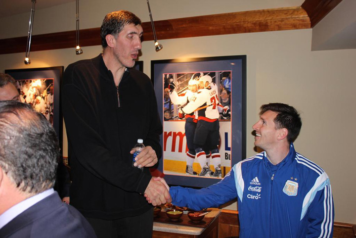 Messi catre Ghita Muresan: Hola, Gheorghe!