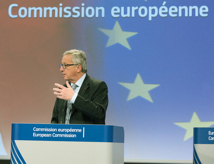 Manuel Valls & Jean-Claude Juncker - Ziarul National