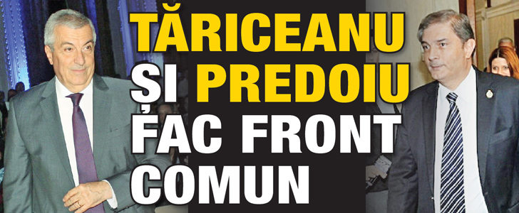 Tariceanu si Predoiu fac front comun