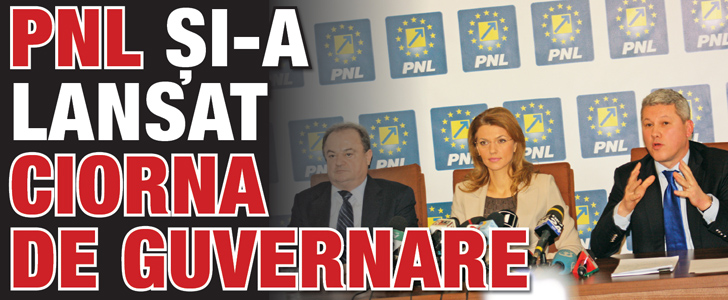 PNL si-a lansat ciorna de guvernare