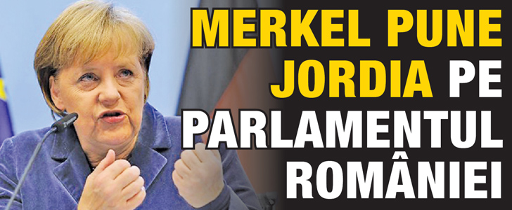 Merkel pune jordia pe Parlamentul Romaniei