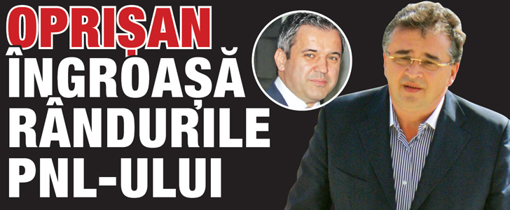 Oprisan ingroasa randurile PNL-ului