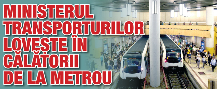 Ministerul Transporturilor loveste in calatorii de la metrou