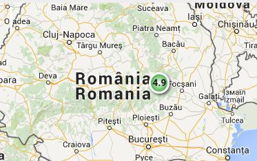 Cutremur, duminica dimineata, in Romania. Cel mai puternic seism de la inceputul anului!