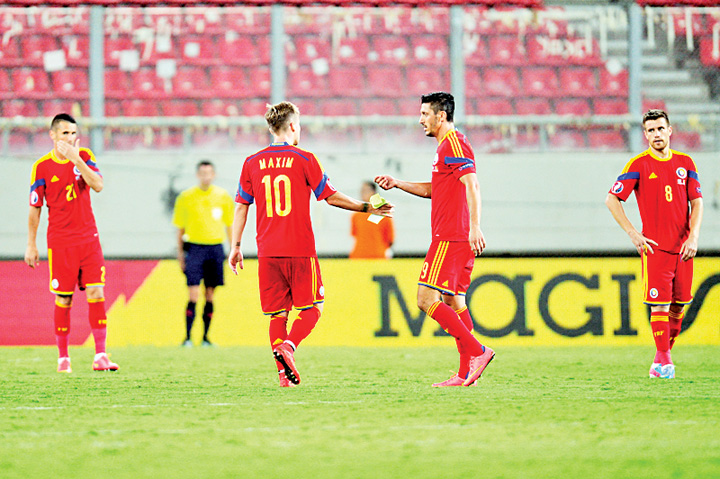 Romania B, cu Feroe